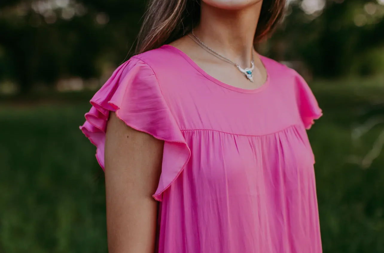 The Blush Buckaroo Dress