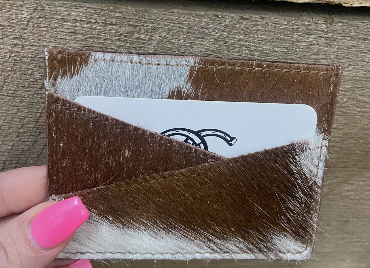 Cowhide Credit Card Holder