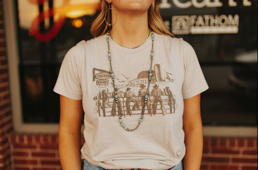 Wild West Cowboys Western Graphic Tee