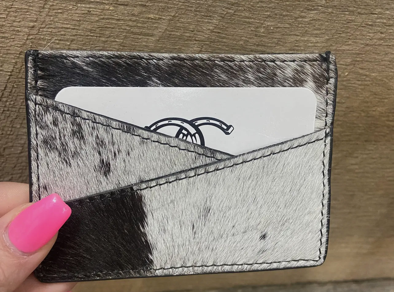 Cowhide Credit Card Holder