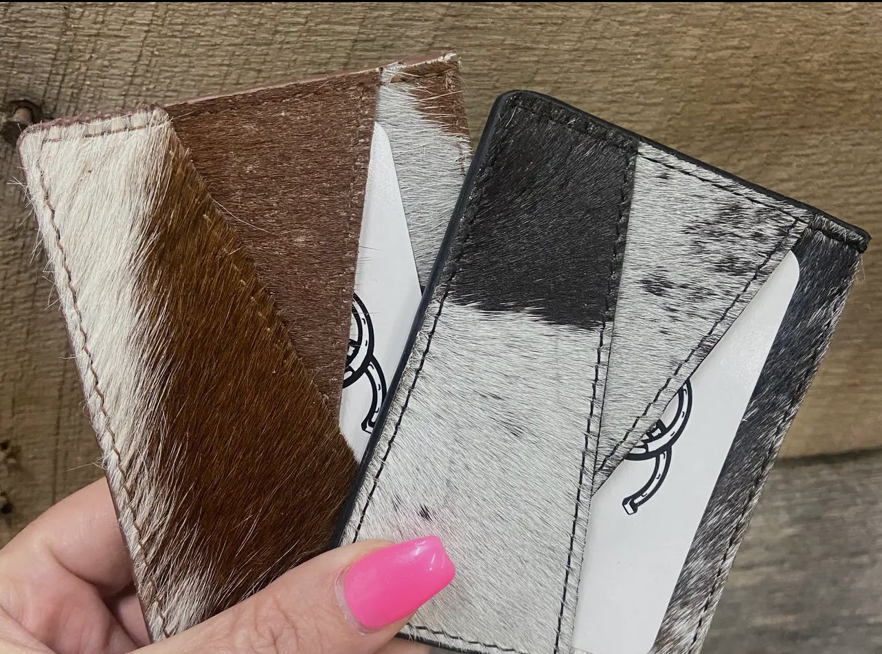 Cowhide Credit Card Holder