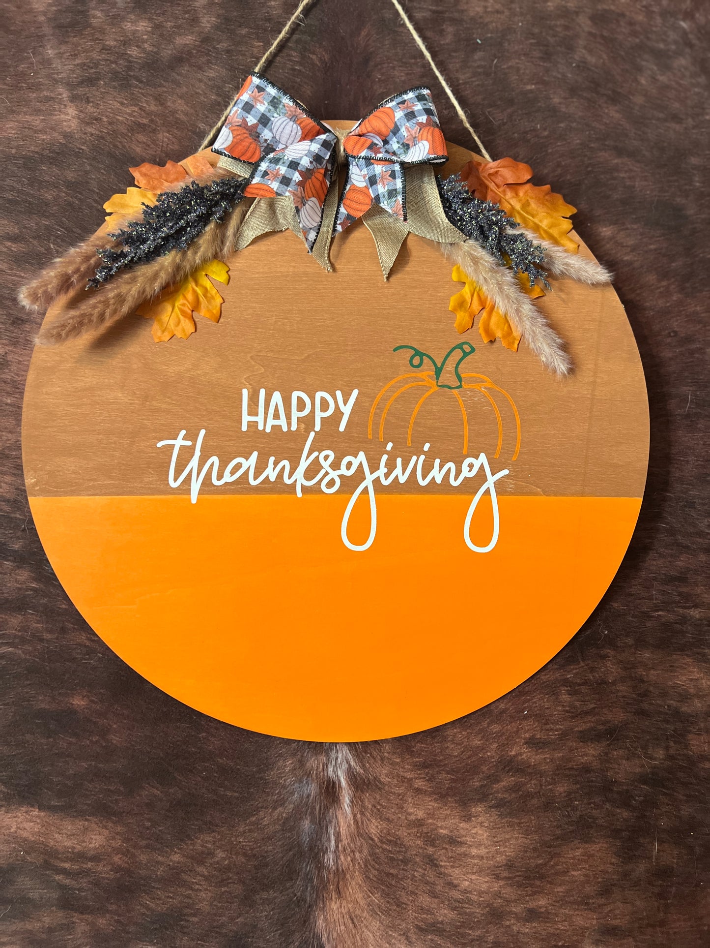 Happy Thanksgiving Door Hanger