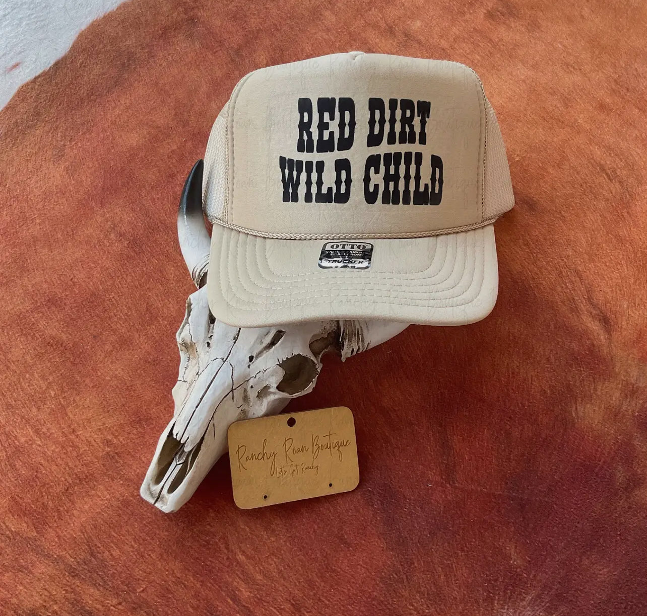 Red Dirt Wild Child Trucker Hat